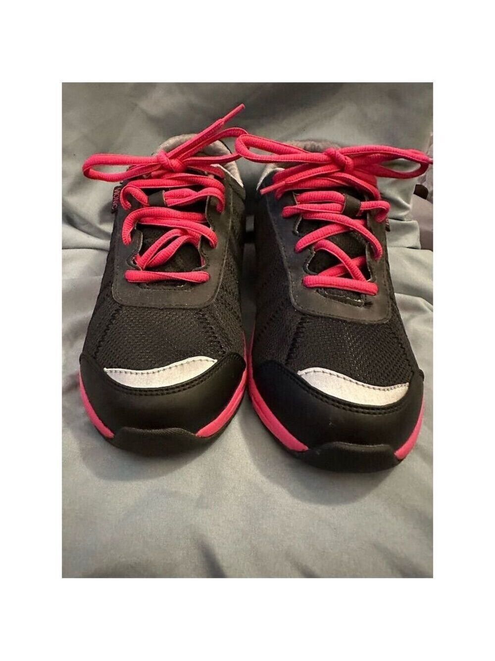 Vionic Women's Alliance Black Lace-Up Sneakers Size 8.5 Athletic Shoes
